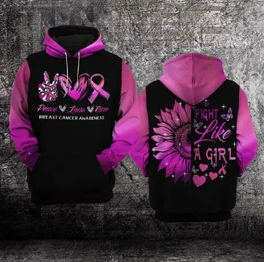 In October We Wear Pink Shirt, Breast Cancer Awareness Hoodie