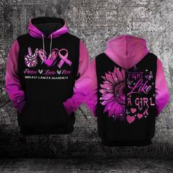 In October We Wear Pink Shirt, Breast Cancer Awareness Hoodie
