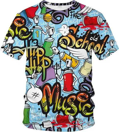 Graffiti 3D T Shirt Meaningful Gift For Family Gift For Boyfriend Valentine Gift