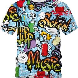 Graffiti 3D T Shirt Meaningful Gift For Family Gift For Boyfriend Valentine Gift