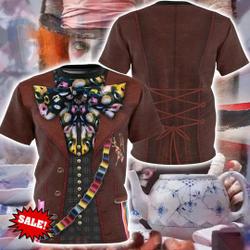 Mad Hatter Alice in Wonderland Cosplay Shirt, Mad Hatter Cosplay Meaningful Gift For Family Gift For Boyfriend Valentine Gift