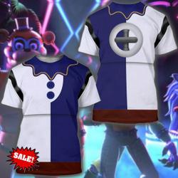 FNAF Game 3D Shirt, Halloween Costume For Family Group T Shirt Meaningful Gift For Family Gift For Boyfriend Valentine Gift