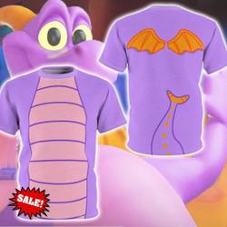 Figment Purple Dragon Costume 3D Halloween Shirt Meaningful Gift For Family Gift For Boyfriend Valentine Gift