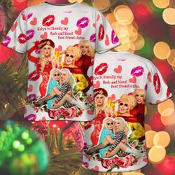 3D T-Shirt All Over Print Katyas Trixies Tv Series 3D Shirt Meaningful Gift For Family Gift For Boyfriend Valentine Gift