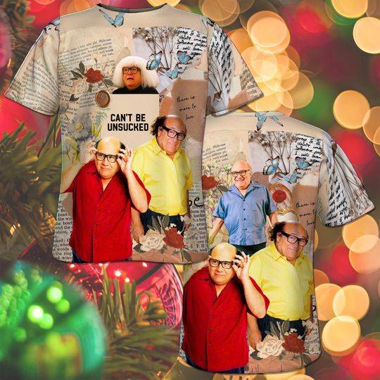 3D T-Shirt All Over Print Dannys Taxi Actor Collage 3D Shirt Meaningful Gift For Family Gift For Boyfriend Valentine Gift