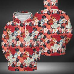 Vulpix Couple Hoodies Shirt, 3D Hoodies Tee