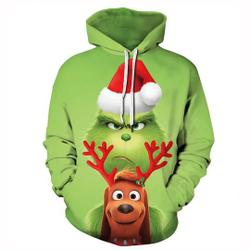 The Grin Christmas Hoodie, 3D Hoodie