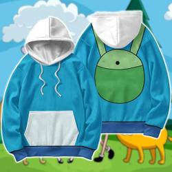 Finn Adventure Time. Adventure Swords Cosplay Costume Hoodie