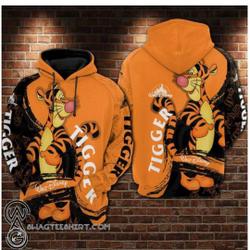 Walt disney winnie the pooh tiger 3D HOODIE Christmas Gift
