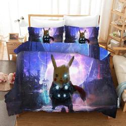 PKM Pika #17 Duvet Cover Pillowcase Bedding Set Gift For Your Girlfriend Boyfriend Gift For Love Gift For Friend Best Valentine Present Holiday Gift