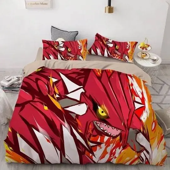 PKM Pika #33 Duvet Cover Pillowcase Bedding Set HomeGift For Your Girlfriend Boyfriend Gift For Love Gift For Friend Best Valentine Present Holiday Gift
