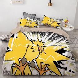 PKM Pika #38 Duvet Cover Pillowcase Bedding Set Gift For Your Girlfriend Boyfriend Gift For Love Gift For Friend Best Valentine Present Holiday Gift