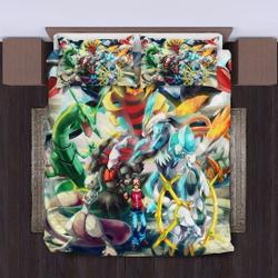 PKM Legends Bedding Set Duvet Cover PillowcaseGift For Your Girlfriend Boyfriend Gift For Love Gift For Friend Best Valentine Present Holiday Gift