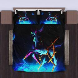 Arceus PKM Bedding Set Duvet Cover PillowcaseGift For Your Girlfriend Boyfriend Gift For Love Gift For Friend Best Valentine Present Holiday Gift