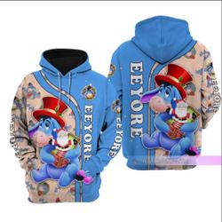 Eeyore Christmas 3D HOODIE Christmas Gift