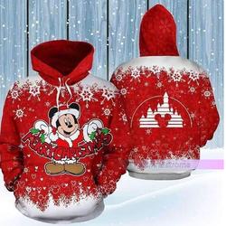 Christmas Gift, Mickey Christmas 3D HOODIE Christmas Gift