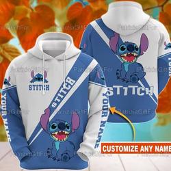 Stitch Hoodies 3D HOODIE Christmas Gift