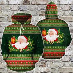 Santa Claus 3D HOODIE HALLOWEEN GIFT Christmas Gift