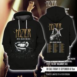 Hozier Music 3D Shirt , Unreal Unearth Tour 2023 Concert 3D Hoodie
