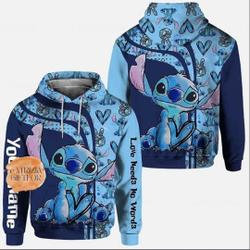 Customized Stitch 3D HOODIE Christmas Gift