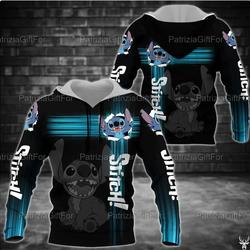 Stitch Hoodies, Funny Stitch 3D HOODIE Christmas Gift