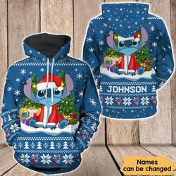 Stitch Hoodie Stitch Trendy 3D HOODIE Christmas Gift
