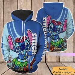 Stitch Hawaii 3D HOODIE Christmas Gift