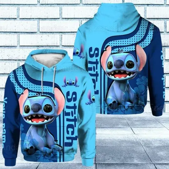 Custom Stitch 3D HOODIE Christmas Gift