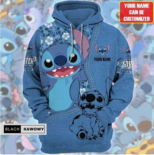 Personalized Stitch 3D HOODIE The Mother Day Gift Christmas Gift