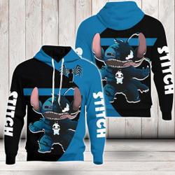 Stitch And Venom 3D HOODIE Christmas Gift