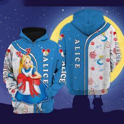 Alice in Wonderland Hoodie, Disney Wonderland, Disney