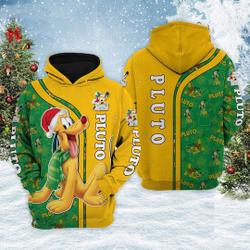 Pluto Dog Christmas 3D hoodie