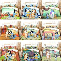 BlueyDad Collection Single/Double/King Bed Quilt Cover Set Gift For Your Girlfriend Boyfriend Gift For Love Gift For Friend Best Valentine Present Holiday Gift