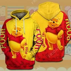 Winnie The Pooh 3D Hoodie Magic Kingdom Birthday 3D Hoodie
