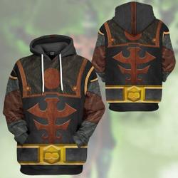 Mortal Kombat Ermac 3D Hoodie Mortal Kombat Cosplay 3D Hoodie