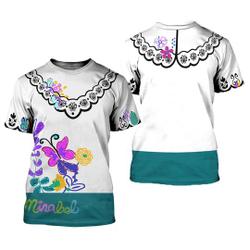 Encanto Full 3D T-Shirt | Mirabel Madrigal Cosplay 3D T-Shirt Meaningful Gift For Family Gift For Boyfriend Valentine Gift