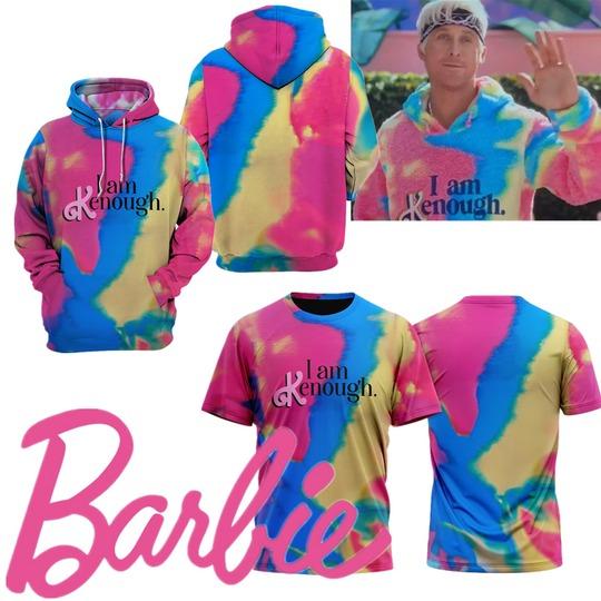 Barbie Movies I Am Kenough Costume Hoodies