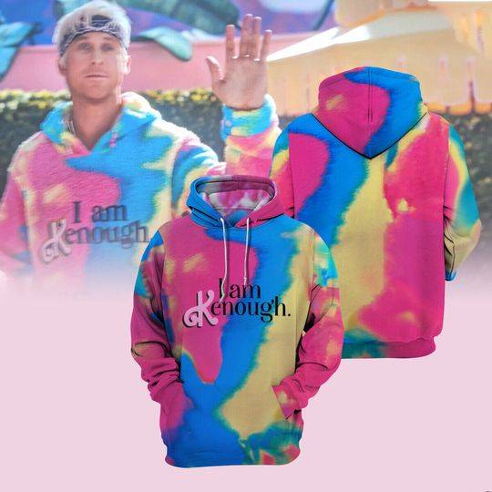 Barbie Movies I Am Kenough Costume Hoodies