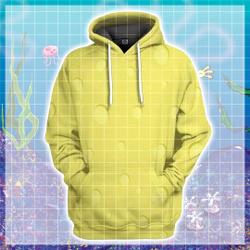 Sponge Square costume 3D Print Hoodies, cartoon fan shirt, Funny Sponge