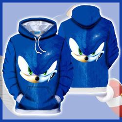 Speedy Hedgehog 3D Shirt, Blue Hedgehog Hero 3D Movie Hoodie
