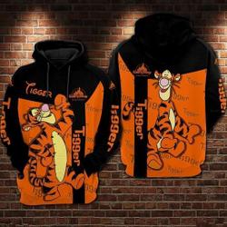 Winnie The Pooh Tigger Disney Hoodie, Disney 3D Hoodie