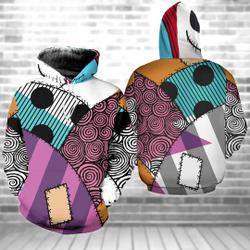 The Nightmare Before Christmas Dress Sally Disney Hoodie, Disney 3D Hoodie