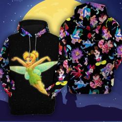 Tinker Bell Disney Hoodie, Disney 3D Hoodie