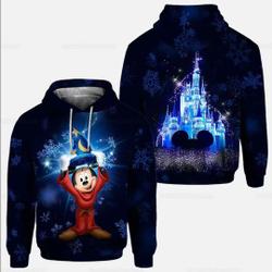 Mickey Mouse Disney Hoodie, Disney 3D Hoodie