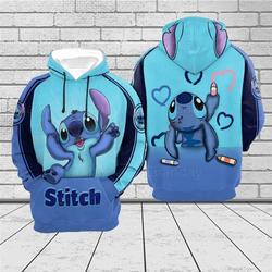 Stitch Disney Hoodie, Disney 3D Hoodie
