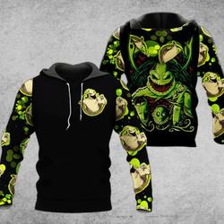 Oogie Boogie Nightmare Before Christmas Halloween Disney Hoodie, Disney 3D Hoodie