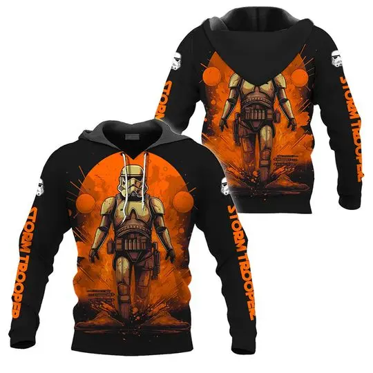 Star Wars Stormtrooper Disney Hoodie, Disney 3D Hoodie