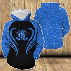 Winne The Pooh Eeyore Disney Hoodie, Disney 3D Hoodie