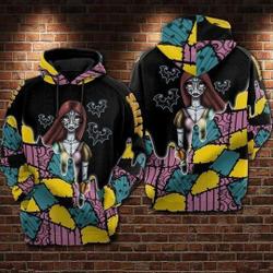 The Nightmare Before Christmas Sally Disney Hoodie, Disney 3D Hoodie