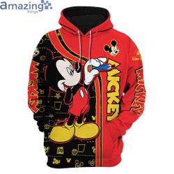 Mickey Mouse Disney Hoodie, Disney 3D Hoodie